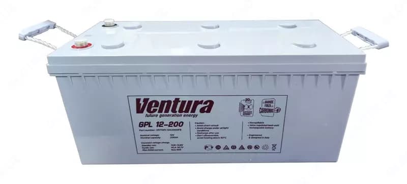 Аккумуляторная батарея Ventura 200Ah для ИБП (UPS) по технологии AGM — 1