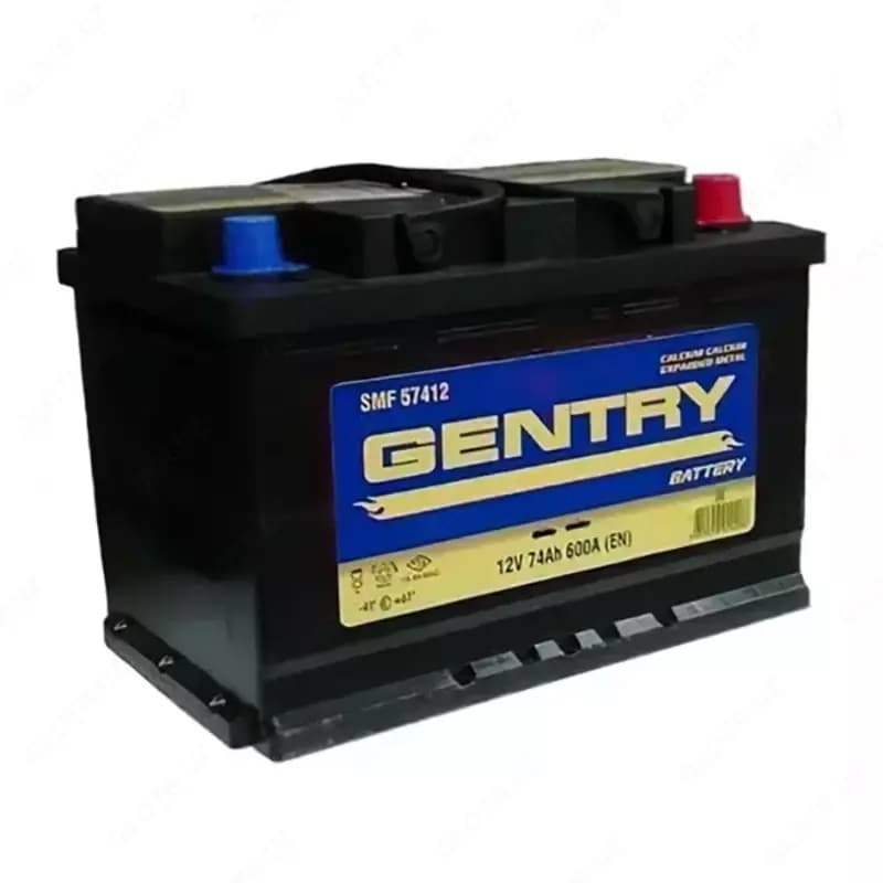 Аккумулятор для авто GENTRY 12v75 (Турция) — 1