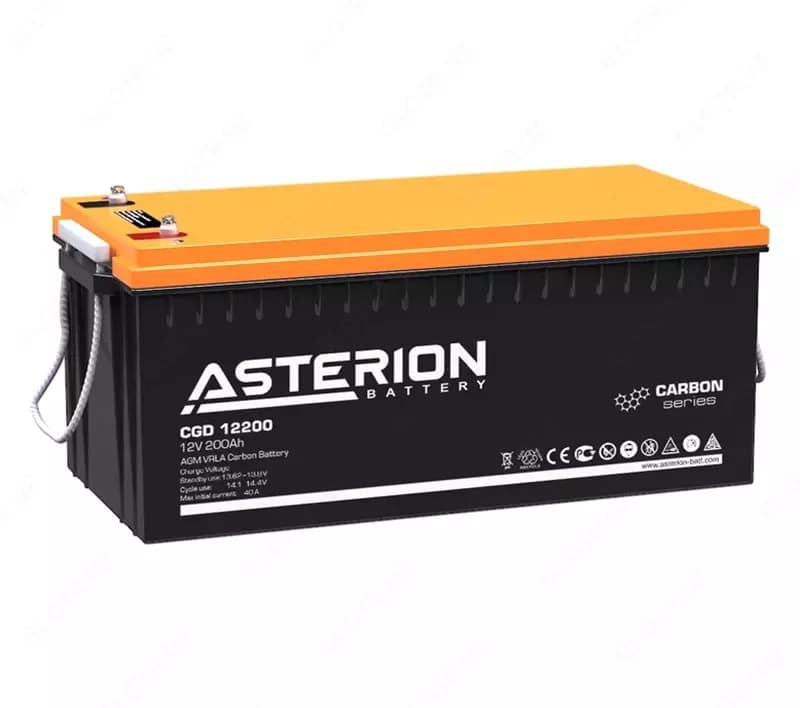 Аккумуляторная батарея Asterion CGD 12200 12V 200Ah AGM — 1