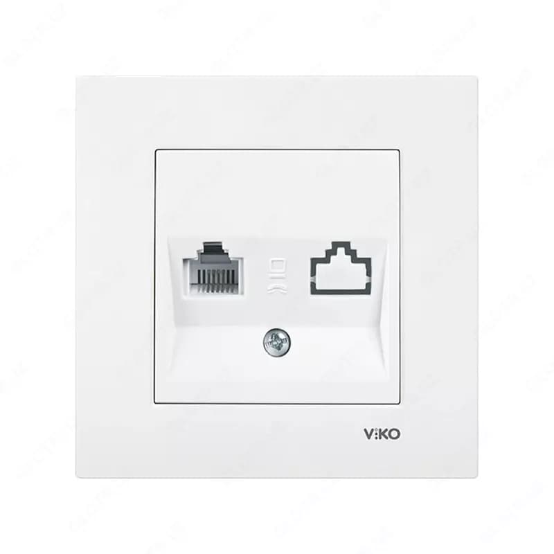 SET (ИНТЕРНЕТ) розетка RJ45 — 1