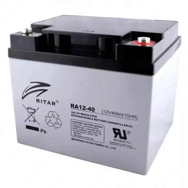 Аккумуляторная батарея RITAR RA12-40 12V 40.0Ah — 1
