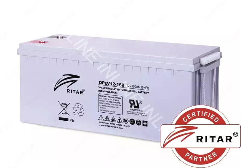 Аккумуляторная Батарея для UPS - OPzV12-160 (12V, 160Ah) GEL (Гелевый) — 1