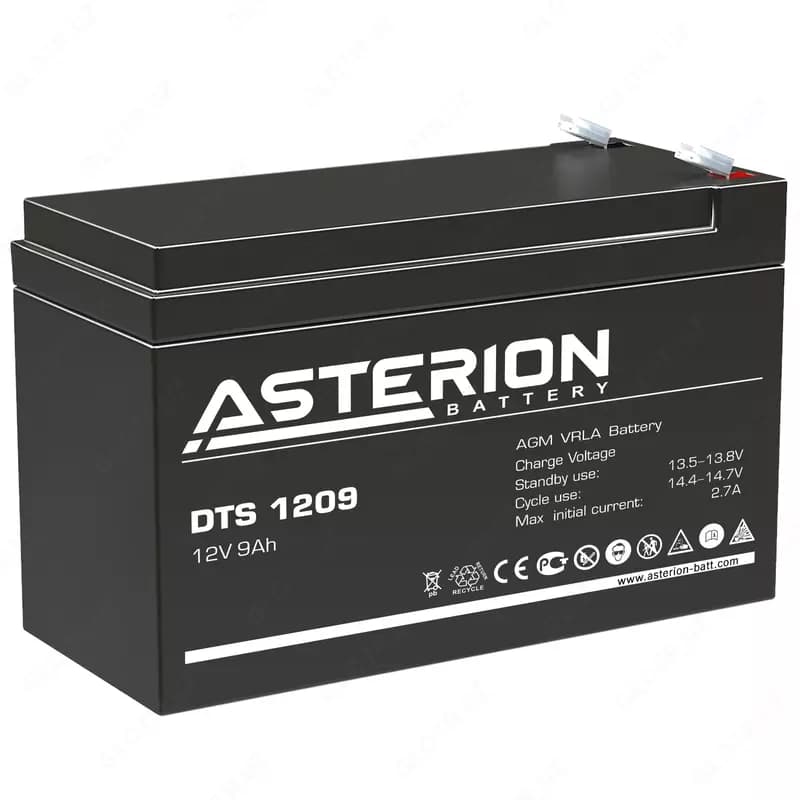 Аккумуляторные Батареи для UPS - ASTERION DTS 1209 (12V 9Ah) — 1