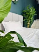 Односпальный комплект постельного белья Stripe Satin ”WHITE” (Белая нежность)