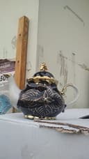 Чайник для заварки с орнаментом