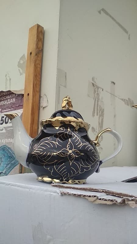 Чайник для заварки с орнаментом — 1