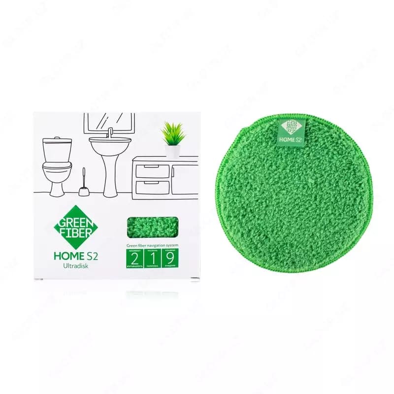 Диск инволвер Green Fiber Home S2, ∅12 (#06019, зеленый) — 1