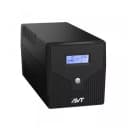 Источник бесперебойного питания AVT1500Z-LI-LCD, UPS, 1500VA, 3 Schuko sockets, battery 2x12V-9AH, weight 2.35 kg, LCD Монитор