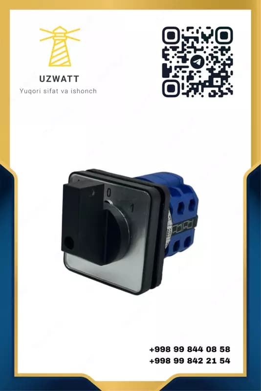 Переключатель ПКУЗ LW26-20 4G-10-92 — универсальный поворотный переключатель для промышленных и распределительных систем — 1