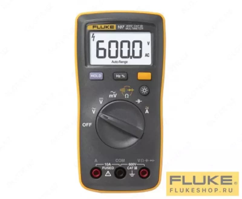 Мультиметр с поверкой Fluke 107 — 1