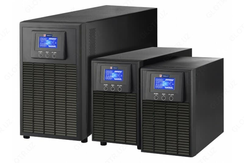 HP9116C ПЛЮС 2KVA рэк/маунт, стандартная модель с 4 аккумуляторами 12V/9AH (9 А) — 1