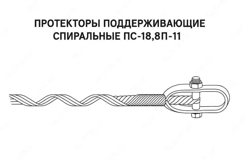 Протекторы поддерживающие спиральные ПС-18,8П-11 — 1