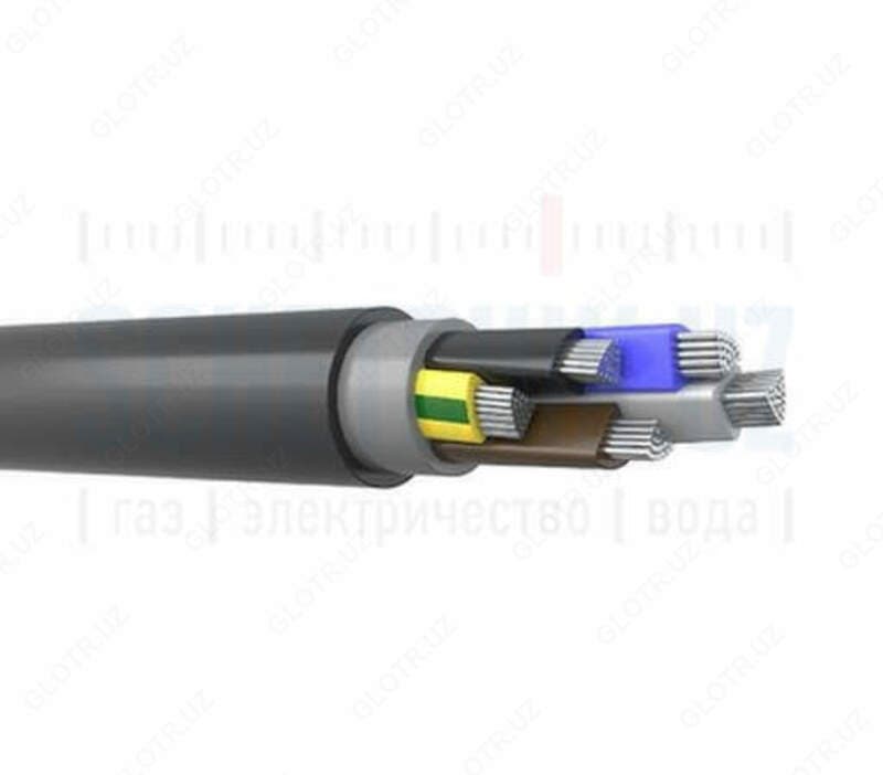 Кабель силовой с ПВХ-изоляцией АВВГнг(А) 3х16ок+1х10ок(N)-1 — 1