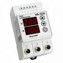 Реле напряжения с контролем тока VA-protector 32A