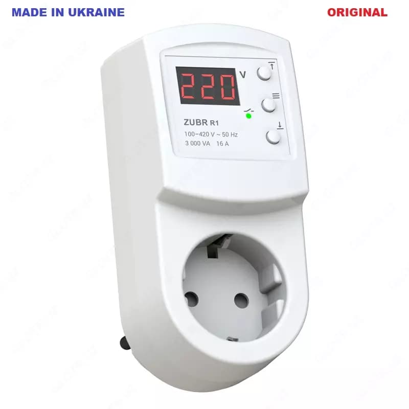 ZUBR R1 (16A) реле напряжения — 1