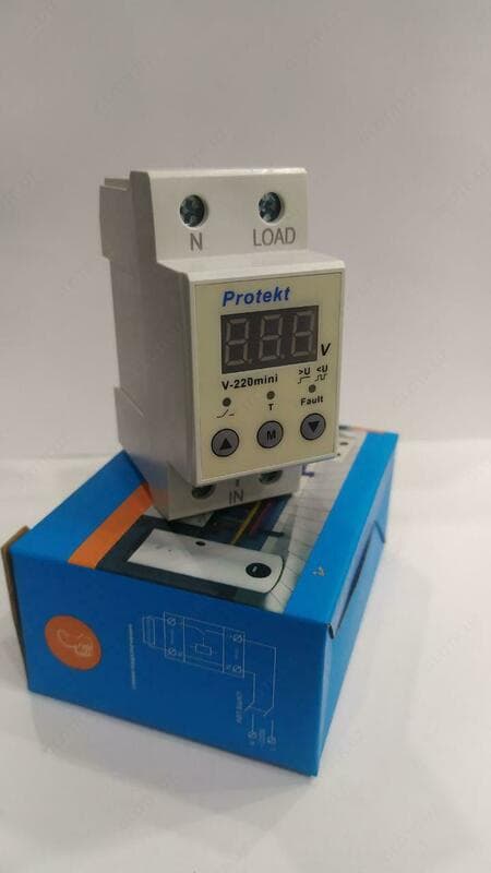 Реле контроля напряжения и тока Protekt 32A — 1