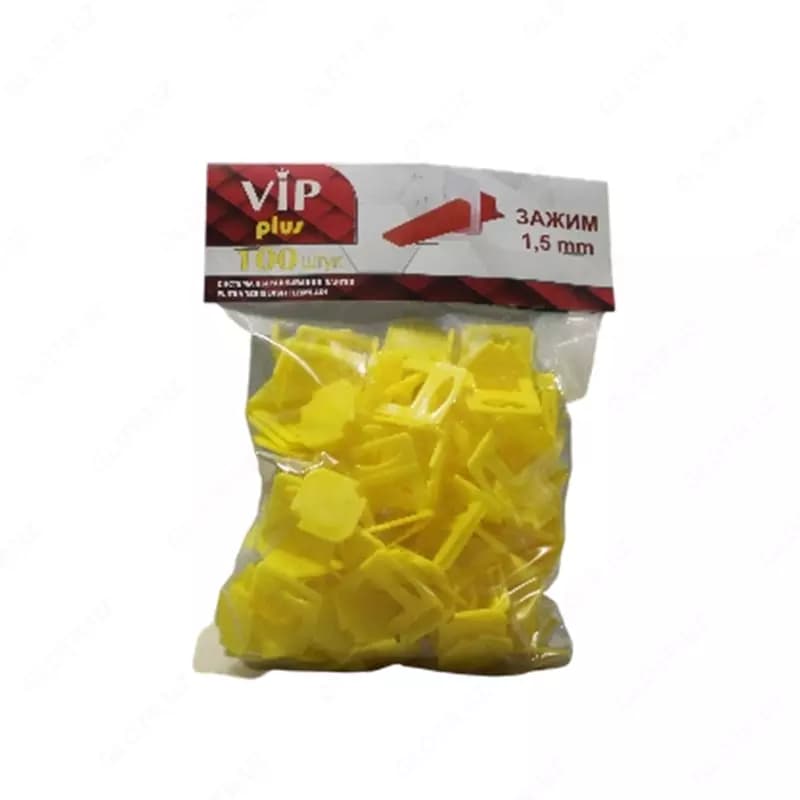VIP зажим большой желтый (1,5) — 1