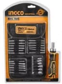 Отвертка с набором насадок и головок 26 шт INGCO HKSDB0268 INDUSTRIAL