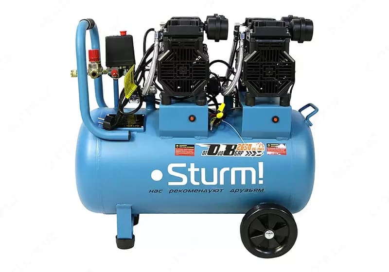 Компрессор воздушный безмасляный Sturm! AC93450OL — 1