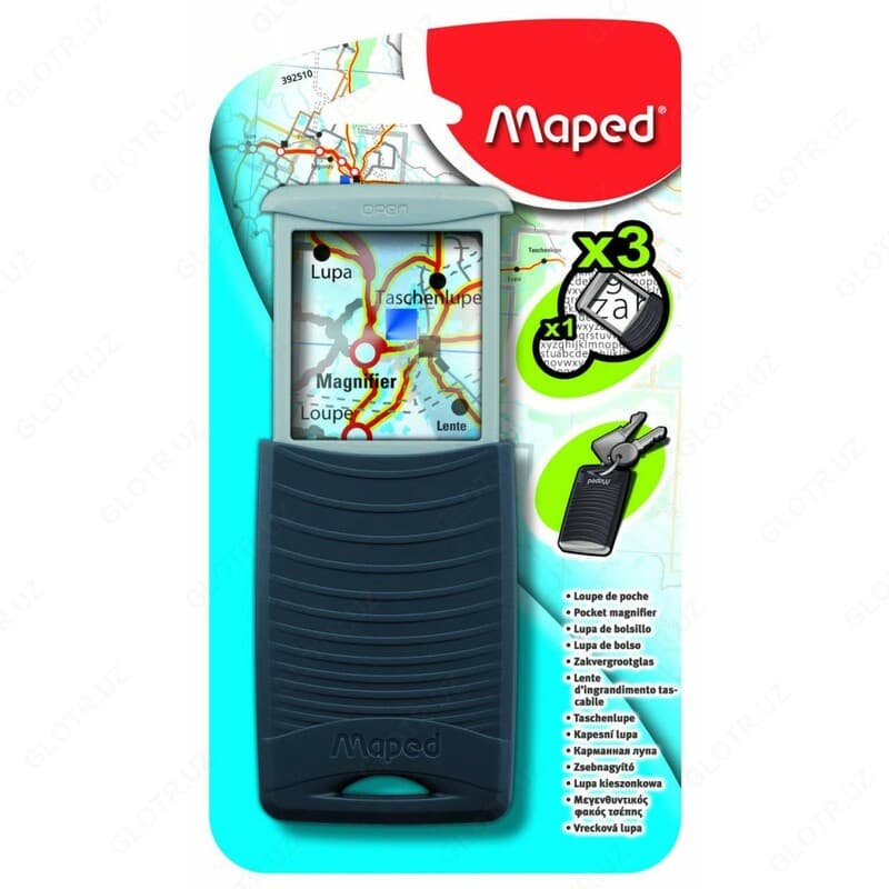 Лупа ”Maped” (Pocket - 3х кратная) 392510 — 1