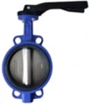 Клапан дисковый межфланцевый KV-7 (никелевый клапан) / DN600 (с редуктором)