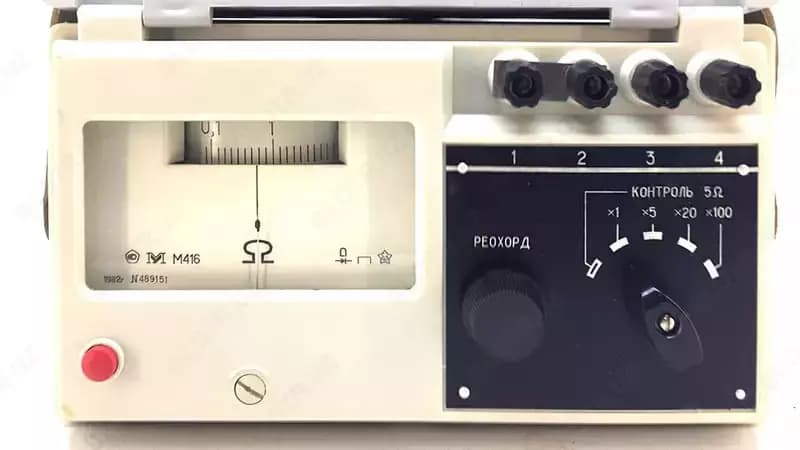 Измеритель сопротивления заземления М416 (Арт. - 1306972) — 1