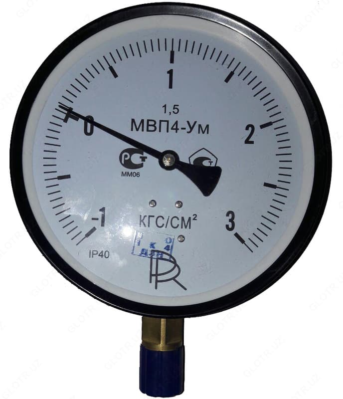 Мановакуумметры МВП4-у от -1 до +9 кг — 1