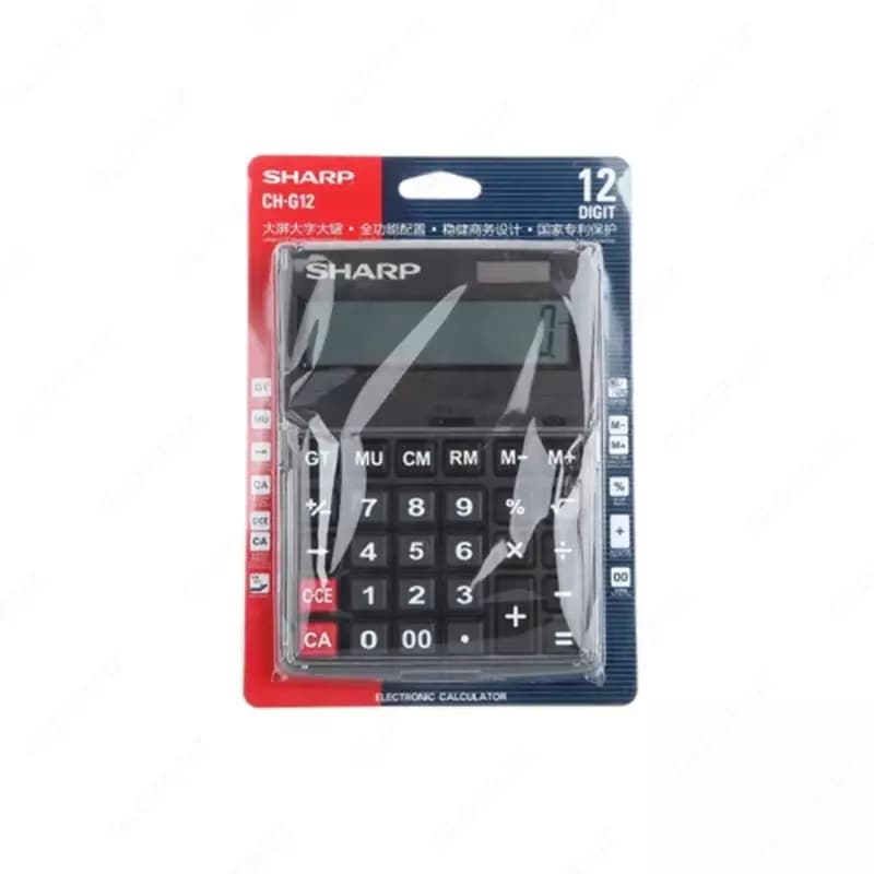 Калькулятор SHARP ELSIMATE CH-G12 — 1