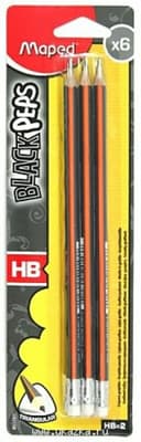 Карандаш чернографитовый Maped 851731 (НB, Black'Peps)
