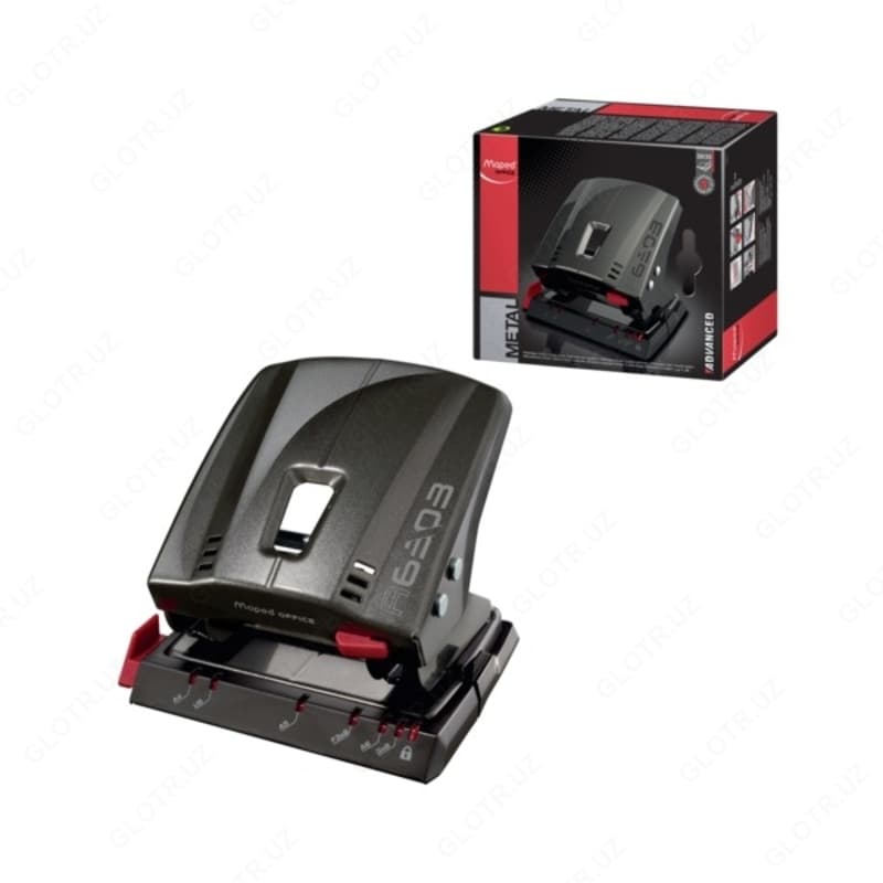 Дырокол Maped 630311 (35лист Advanced Metal) черный — 1