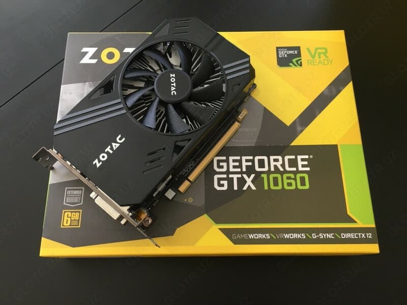 Видеокарта Zotac Geforce GTX1060 6Gb/192 bit — 1