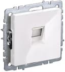 Розетка компьютерная BRITE RJ45 кат.5E РК10-БрБ белый IEK