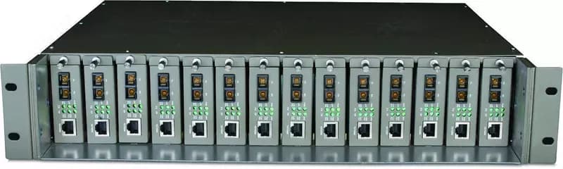FC1420 Omada 14-Slot Media Converter Chassis — 1