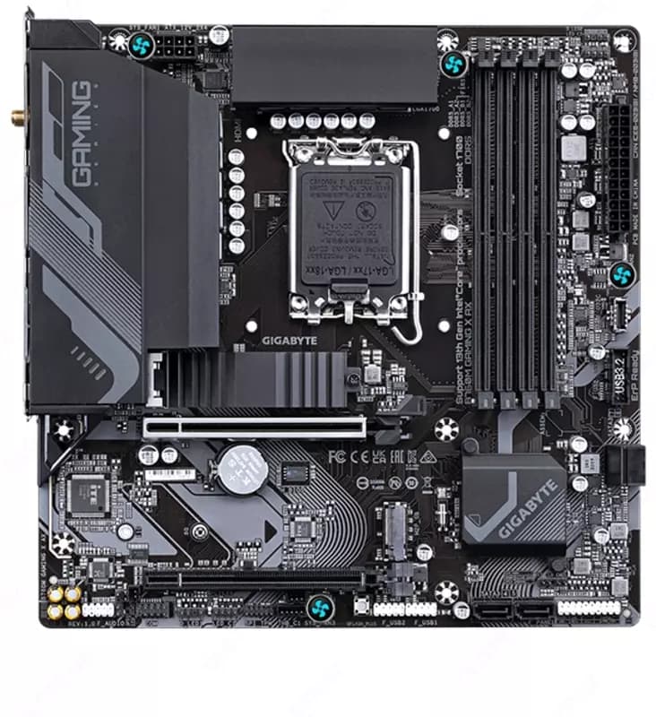 Материнская плата MB Gigabyte B760M Gaming X AX DDR5 — 1