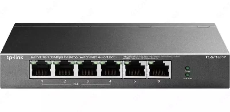 LS106LP 6-Port PoE Desktop Switch — 1