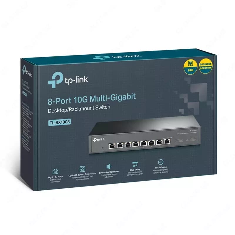 TL-SX1008 8-Port 10G Multi-Gigabit Switch — 1
