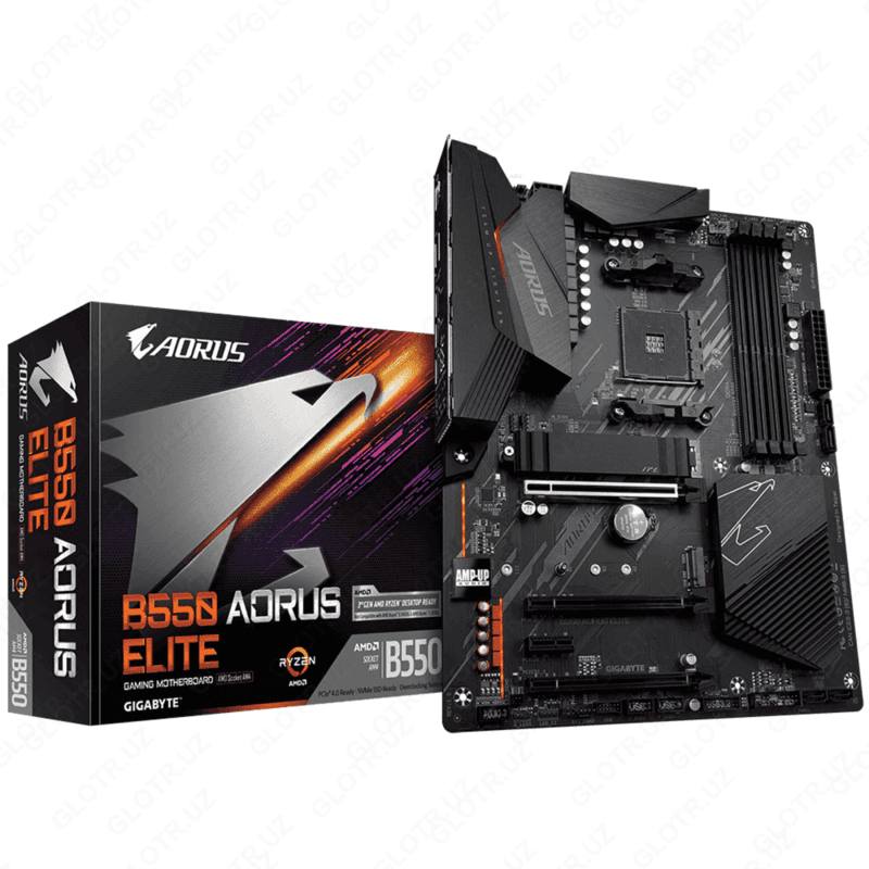 MB Gigabyte AMD AM4 B550 AORUS Elite DDR4 — 1