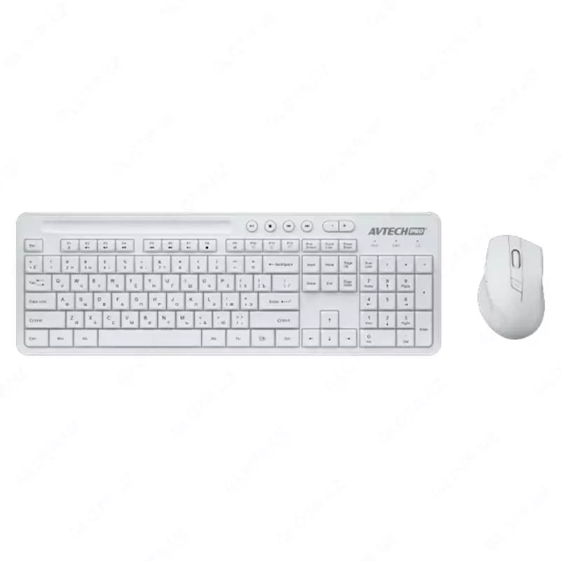 Клавиатура Combo AVTECH PRO CW604 White — 1