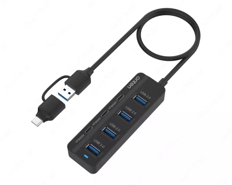 USB HUB Onten OTN-UCA 2306 7in2 — 1