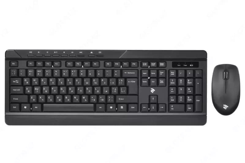 Клавиатура и мышь 2E MK410 WL BLACK — 1