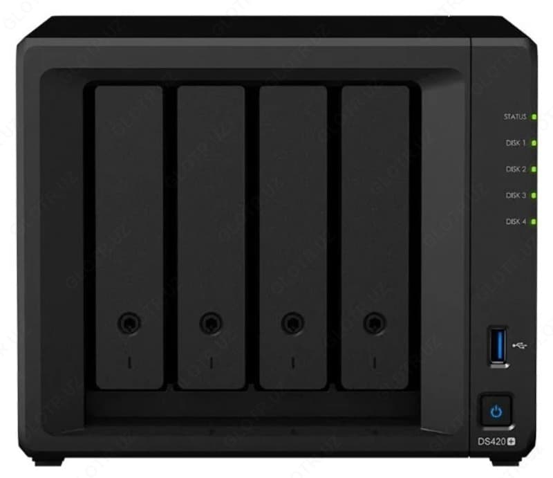 Сетевой накопитель NAS Synology DS420+ — 1