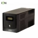 UPS Блок бесперебойного питания ION V-1000LCD, 1000VA / 600W, with 7Ah battery х 2, RJ-11/45, USB port , LCD display, 4xSchuko, Simulated Si...