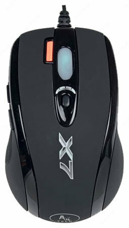 Мышь A4Tech X-718BK Black USB — 1