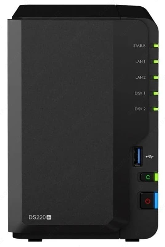 Сетевой накопитель NAS Synology DS220+ — 1