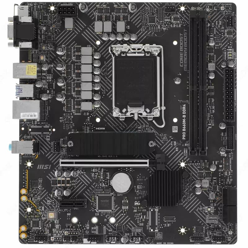 Материнская плата MSI PRO B660M-B DDR4 — 1