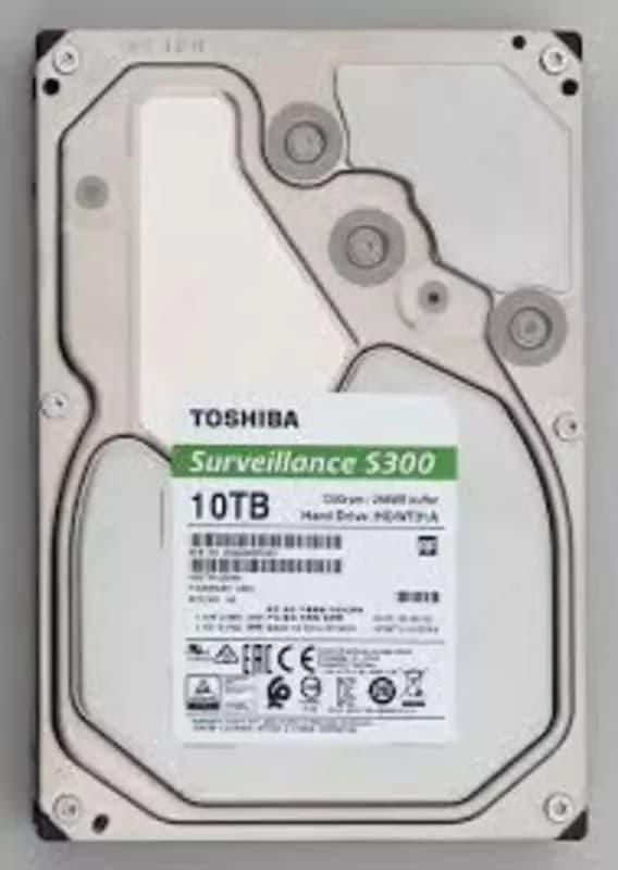 HDD 10TB Toshiba Surveillance S300 HDWT31AUZSVA 7200Rpm 256MB buffer Original — 1
