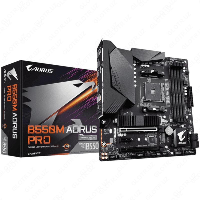 MB Gigabyte AMD AM4 B550M AORUS Pro DDR4 — 1