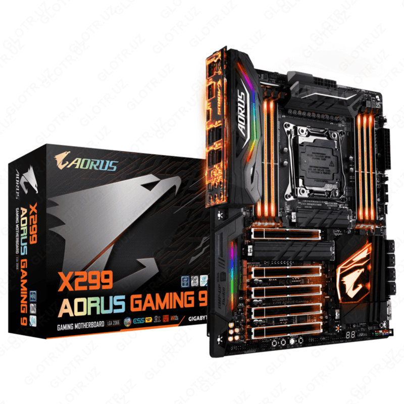 MB GigaByte X299 AORUS Gaming DDR4 LGA2066 (распродажа) — 1