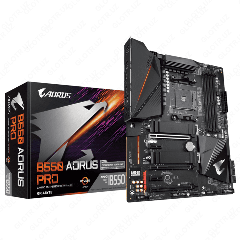 MB Gigabyte AMD AM4 B550 AORUS Pro DDR4 — 1