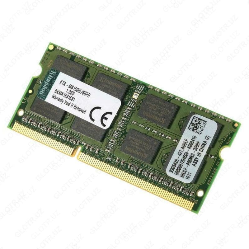 Kingston DDR3 8GB 1600Mhz SODIMM — 1